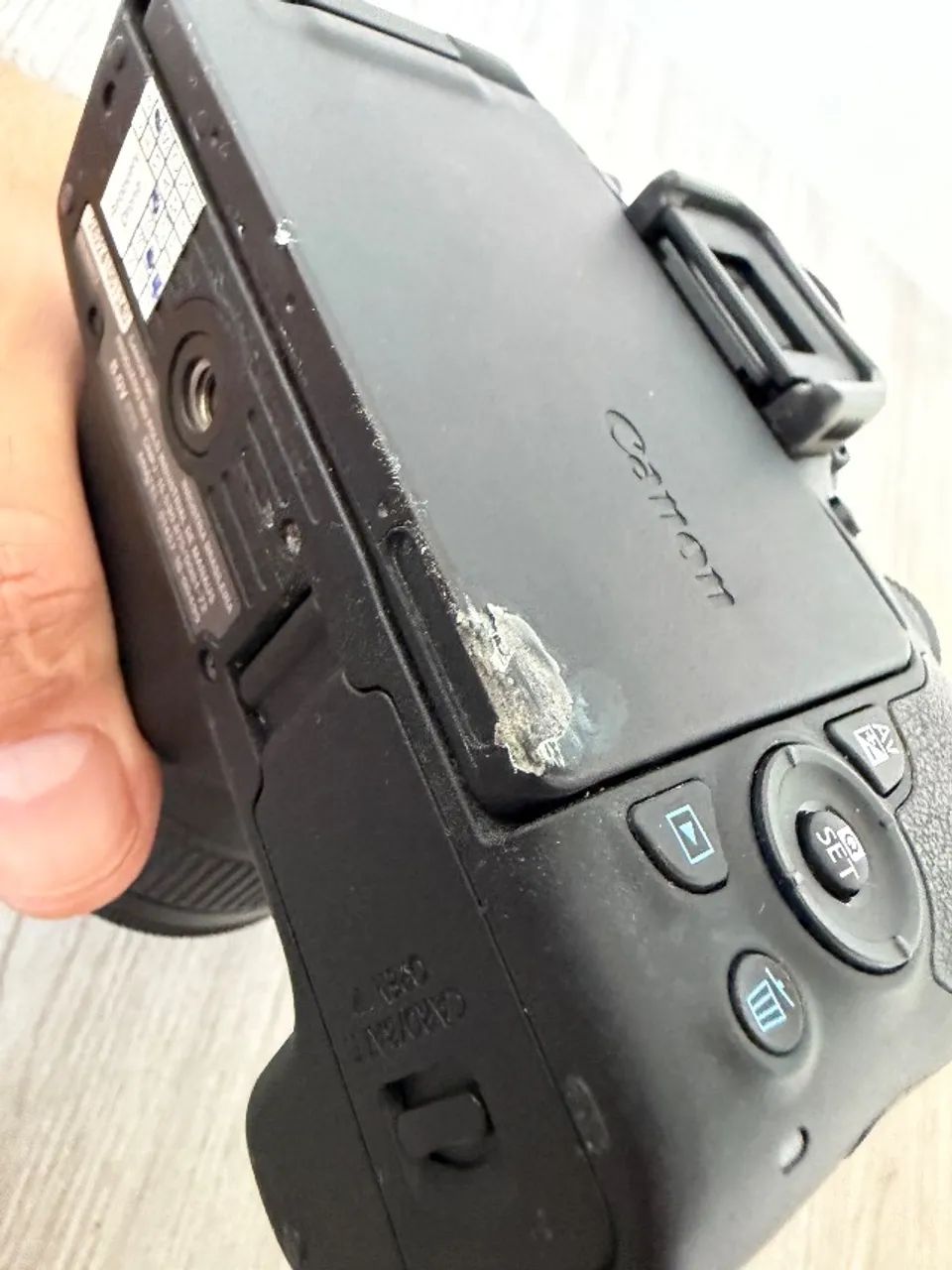 Canon Eos Rebel Sl2 18-55mm Is Stm Dslr Preto Preto (Usado) - Foto 3