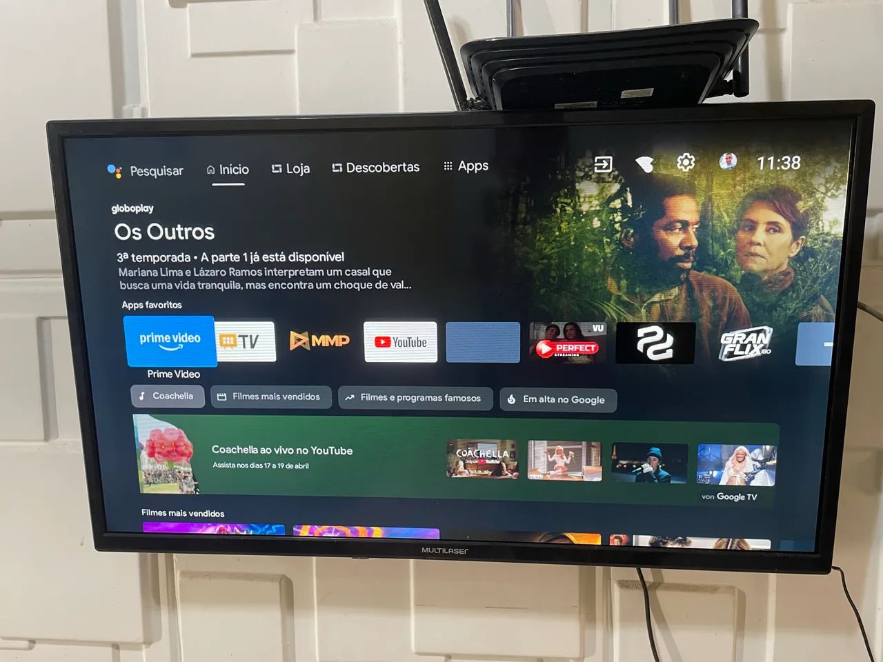 Tv Multilaser 32 polegadas 