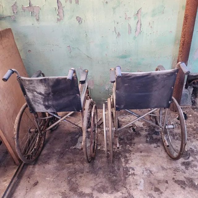 Lote 2 Cadeiras de Rodas Da Antiga Transbrasil - Foto 3