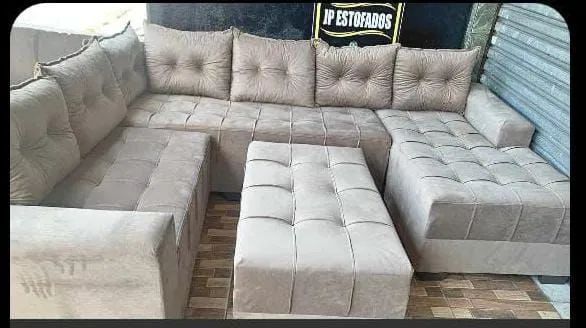 Sofás de canto com chaise 7 lugares  - Foto 2