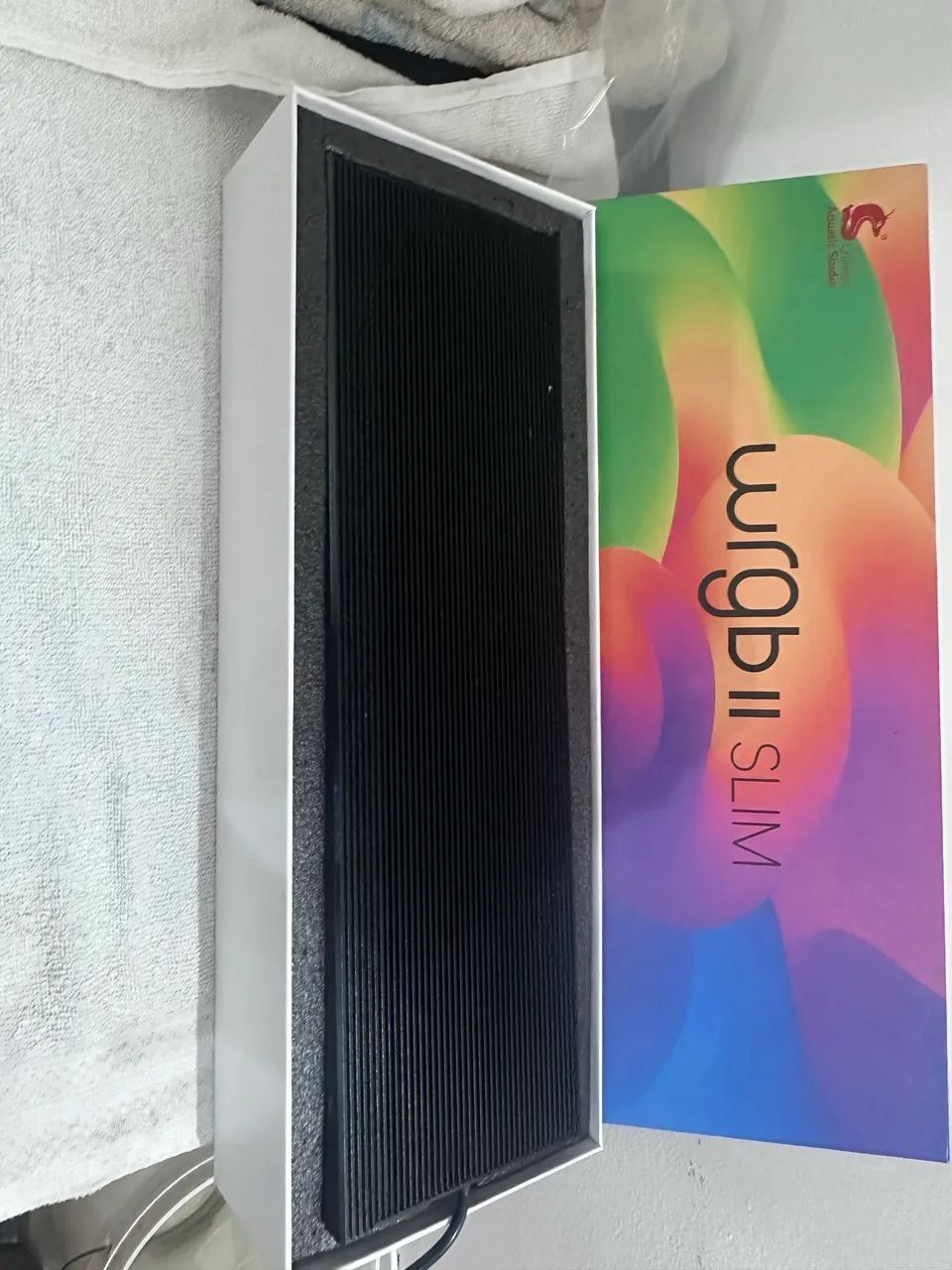 Luminária para aquário chirirus slim RGB 45cm