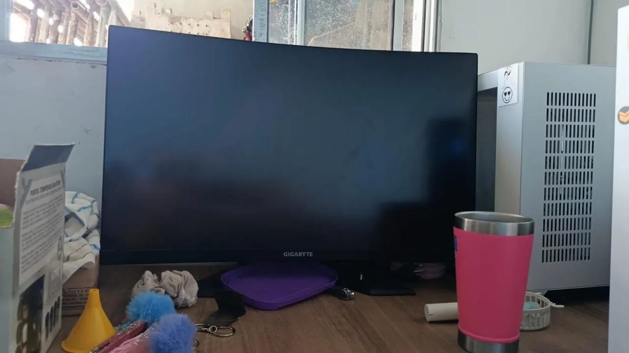 Monitor 27 polegadas curvo gigabyte 170hz  - Foto 3