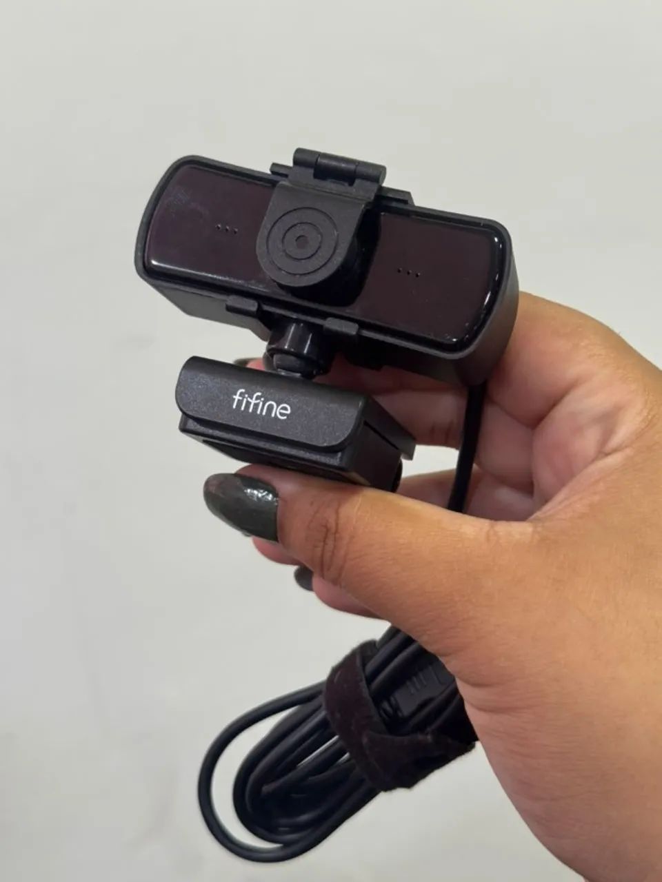 Webcam FIFINE K420 2K 1440p com Microfone e Tripé - Foto 3