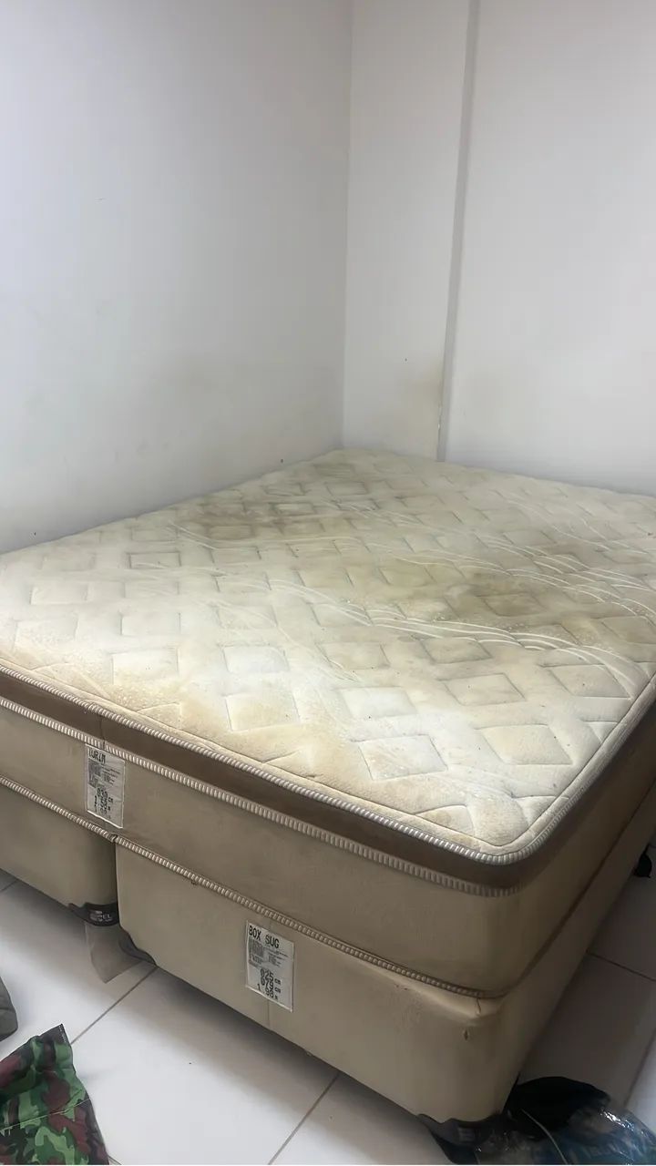 Cama box ( Queen Size ) usada  - Foto 3