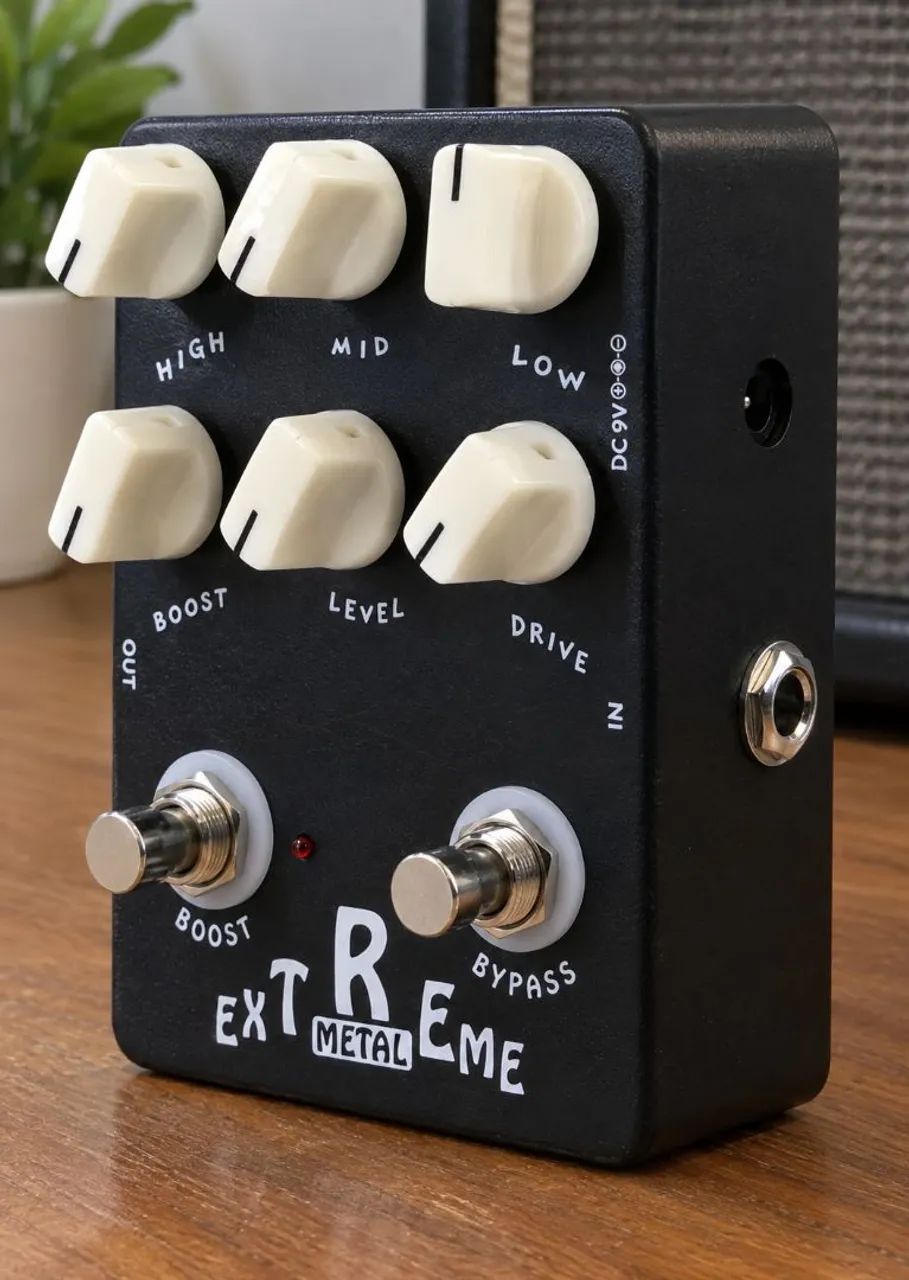 Pedal de Guitarra Distortion Overdrive