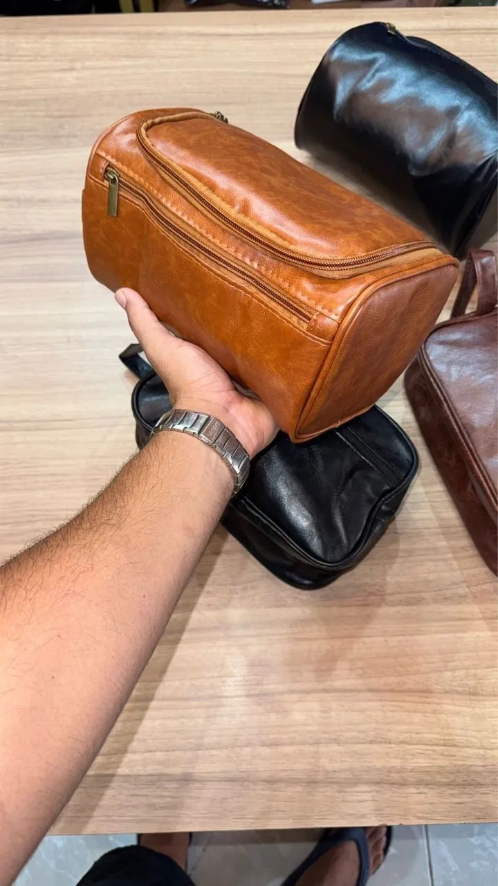 Necessaire em couro  - Foto 4