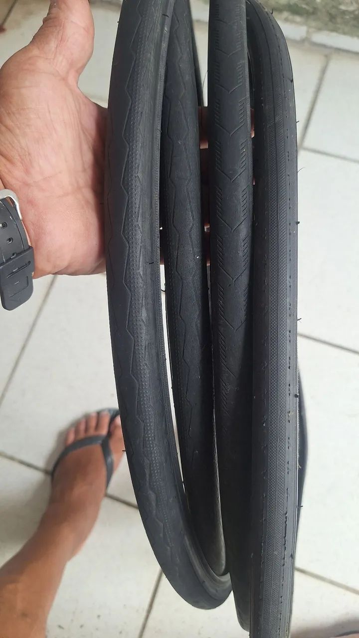 04 pneus R$ 100 aro 700 - Foto 3