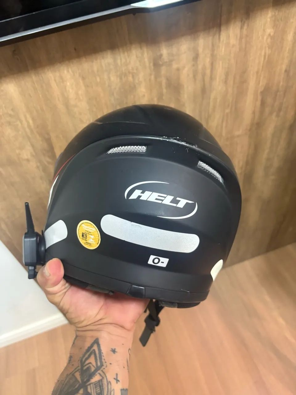 Capacete/jaqueta 