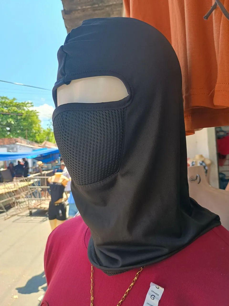 Máscara Balaclava Preta Nova