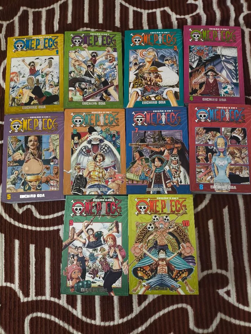 One piece 3 em 1 | Volume 1-10