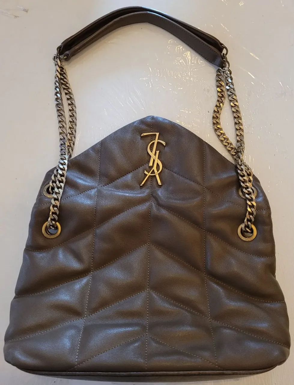Bolsa de ombro original Saint Laurent Paris - Foto 3