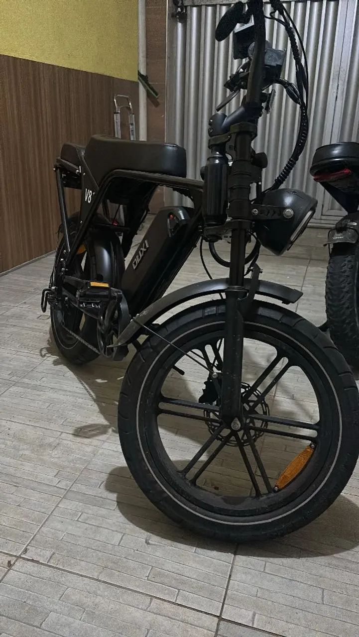 Bicicleta Elétrica V8 Plus Seminova, pouquíssimo uso - Foto 3