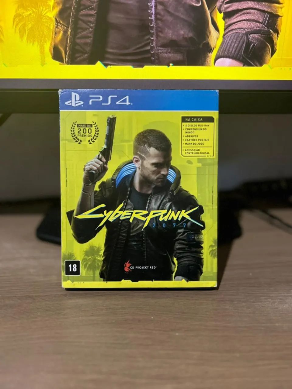 Cyberpunk completo com mapa e poster de PS4 - Foto 2