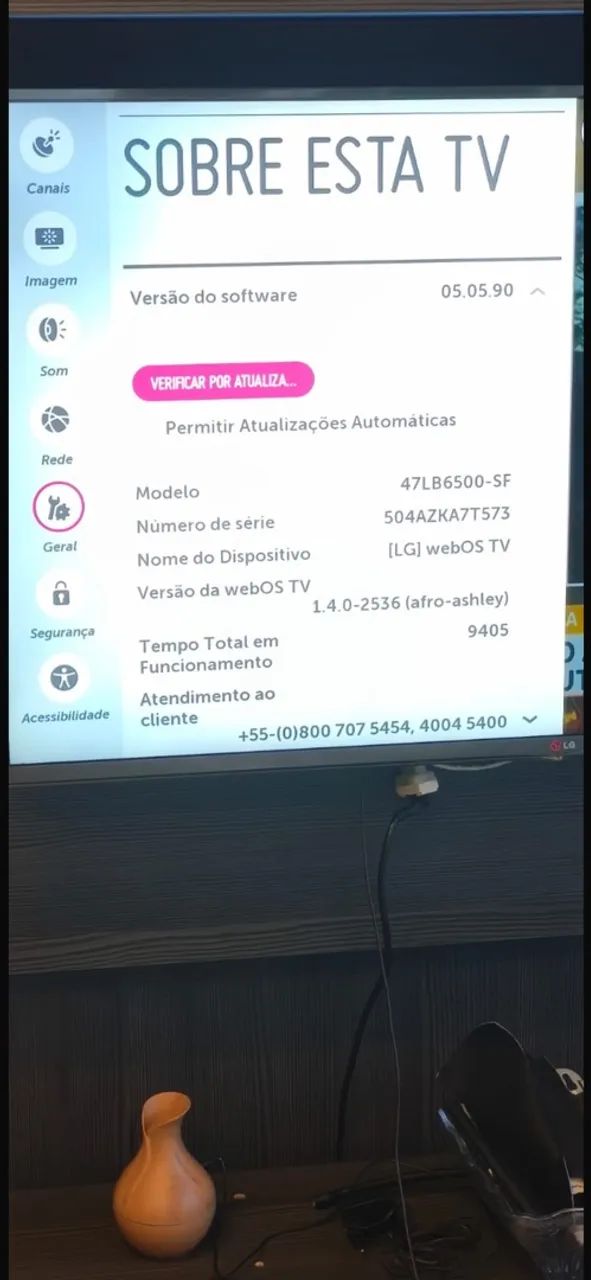 Tv LG 47 polegadas smart tv  - Foto 4