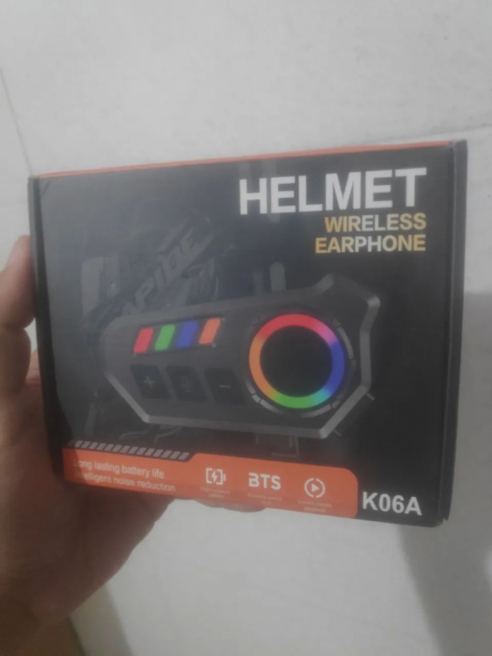 Fone de ouvido para capacete 