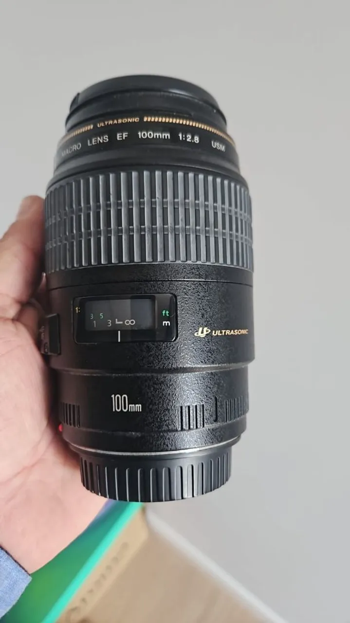 lentes canon 100mm