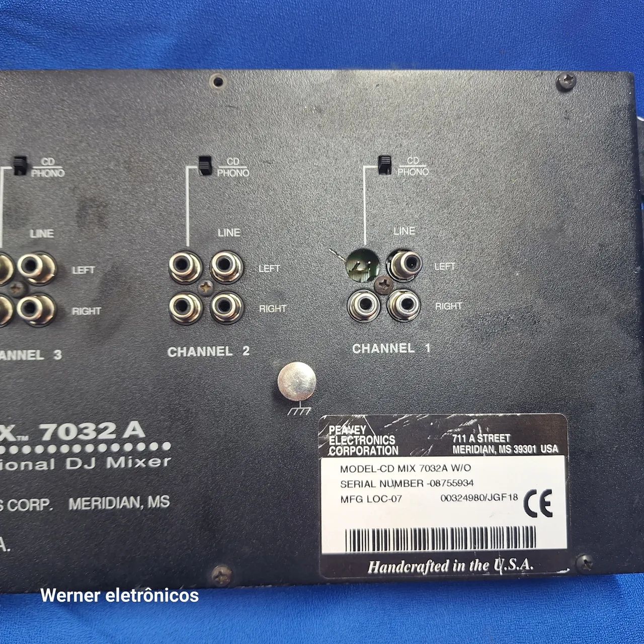 Mixer peavey Cd Mix 7032 A - Equipamentos e Acessórios de Som