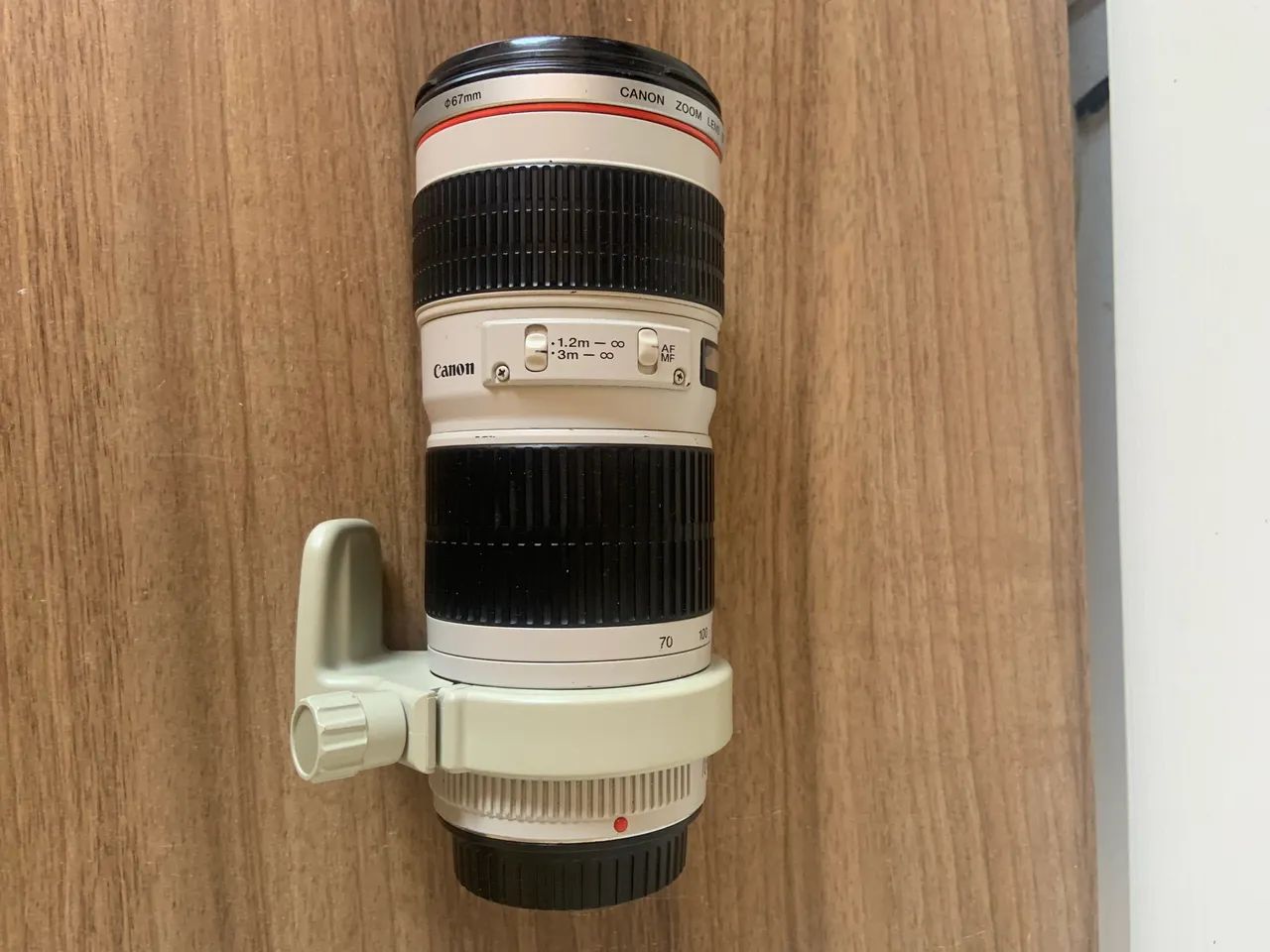 Lente Canon 70 200mm f4 ( aceito cartão de crédito em até 12x ) com taxa da maquininha - Foto 2