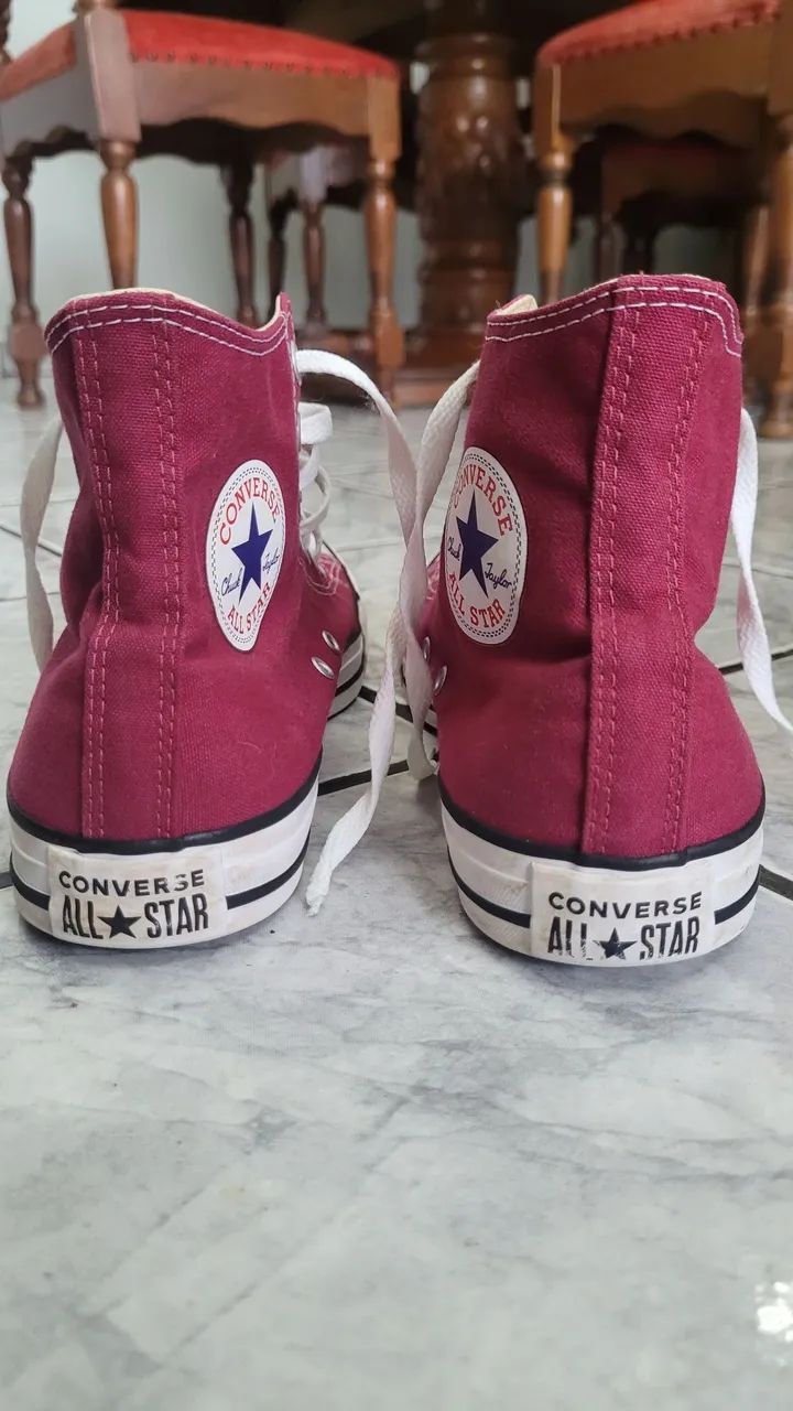 All Star vinho seminovo - Foto 4
