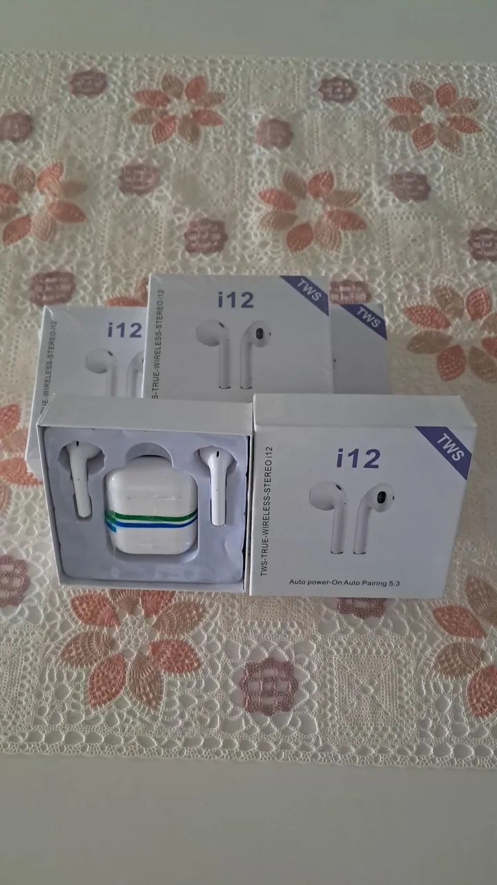 Fones Bluetooth i12 - Foto 4