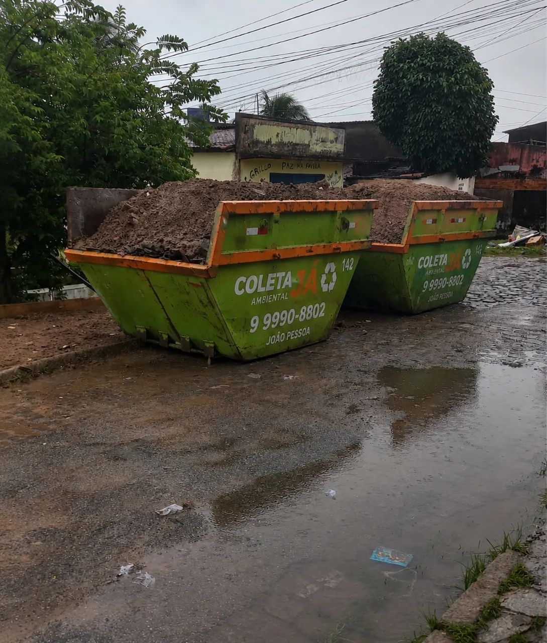 LOCAÇÃO DE CAÇAMBA ESTACIONÁRIA PARA ENTULHO - Foto 3