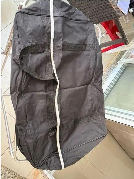 bolsa de viagem preta grande - Foto 2