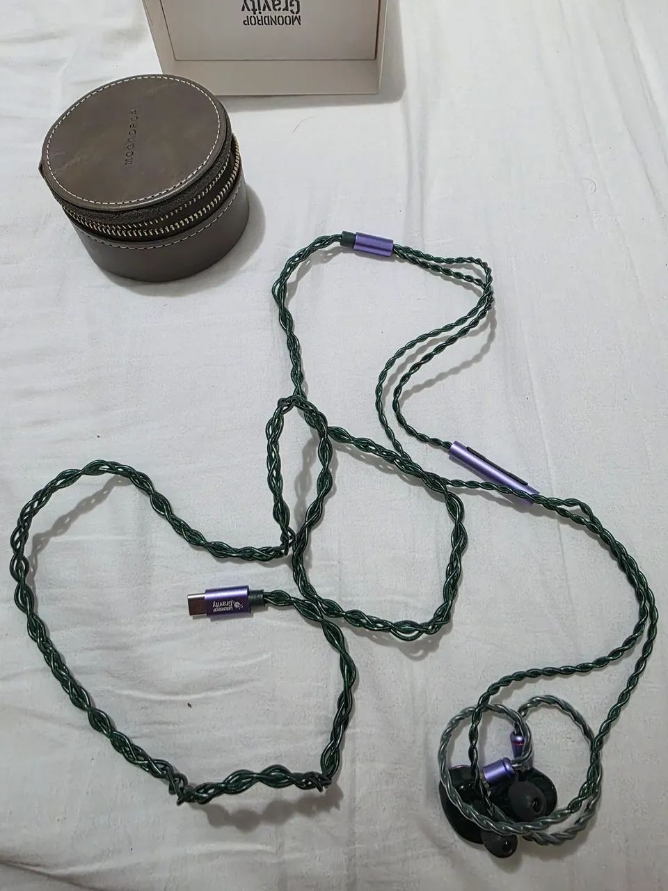 Fone com fio USB C Moondrop Rays - Foto 2