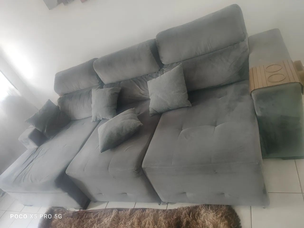 Sofá Retrátil 3 lugares