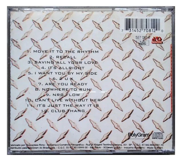 CD TECHNOTRONIC - RECALL 1995 BR - SUPER RARO - Foto 2