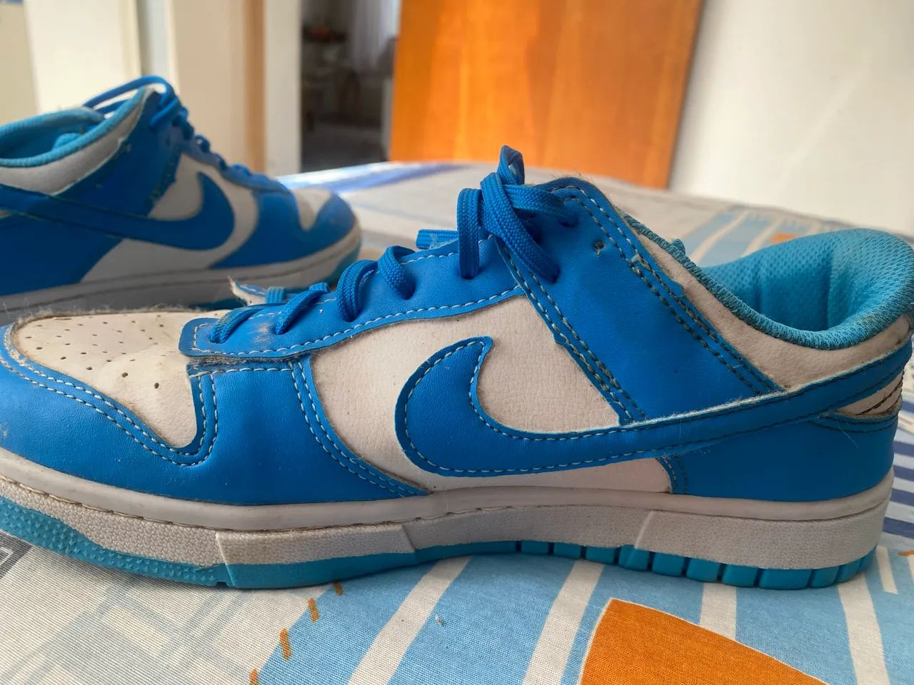 Tênis Nike Dunk Low Azul - Foto 5
