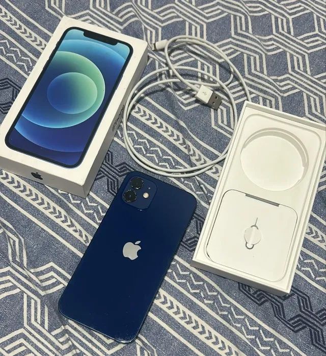 IPHONE 12 // AZUL //  64 GB // FUNCIONANDO PERFEITAMENTE // LENTES INTACTAS - Foto 2