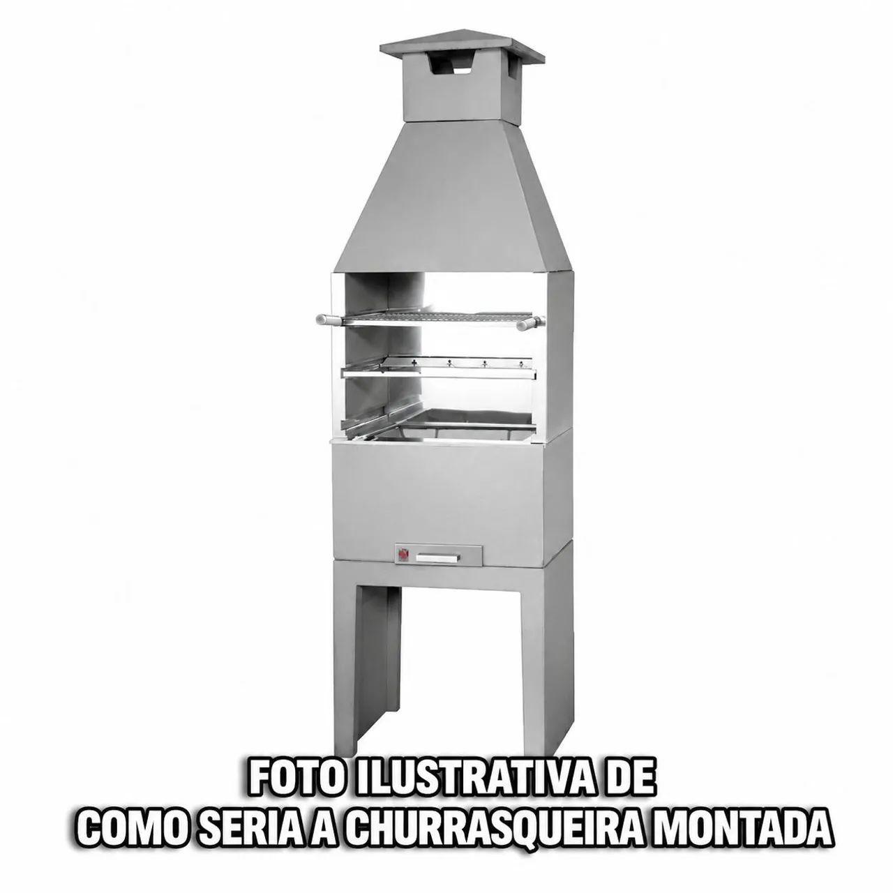 Churrasqueira P4 Concreto - Foto 5
