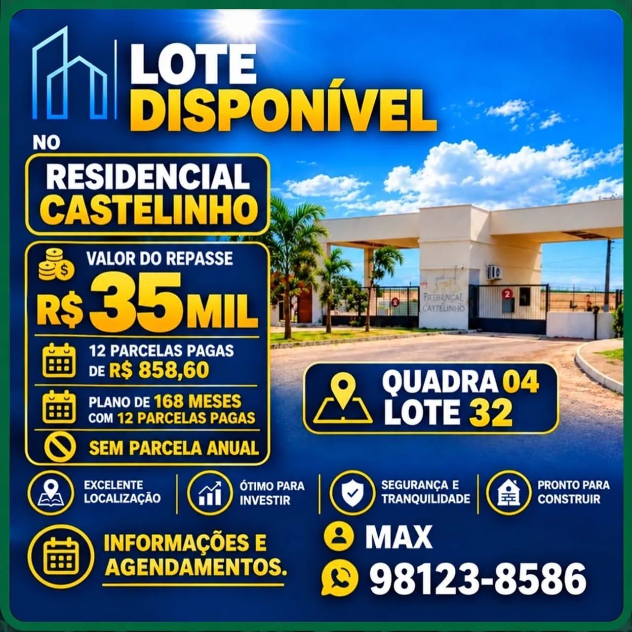 Lote Residencial Castelinho 