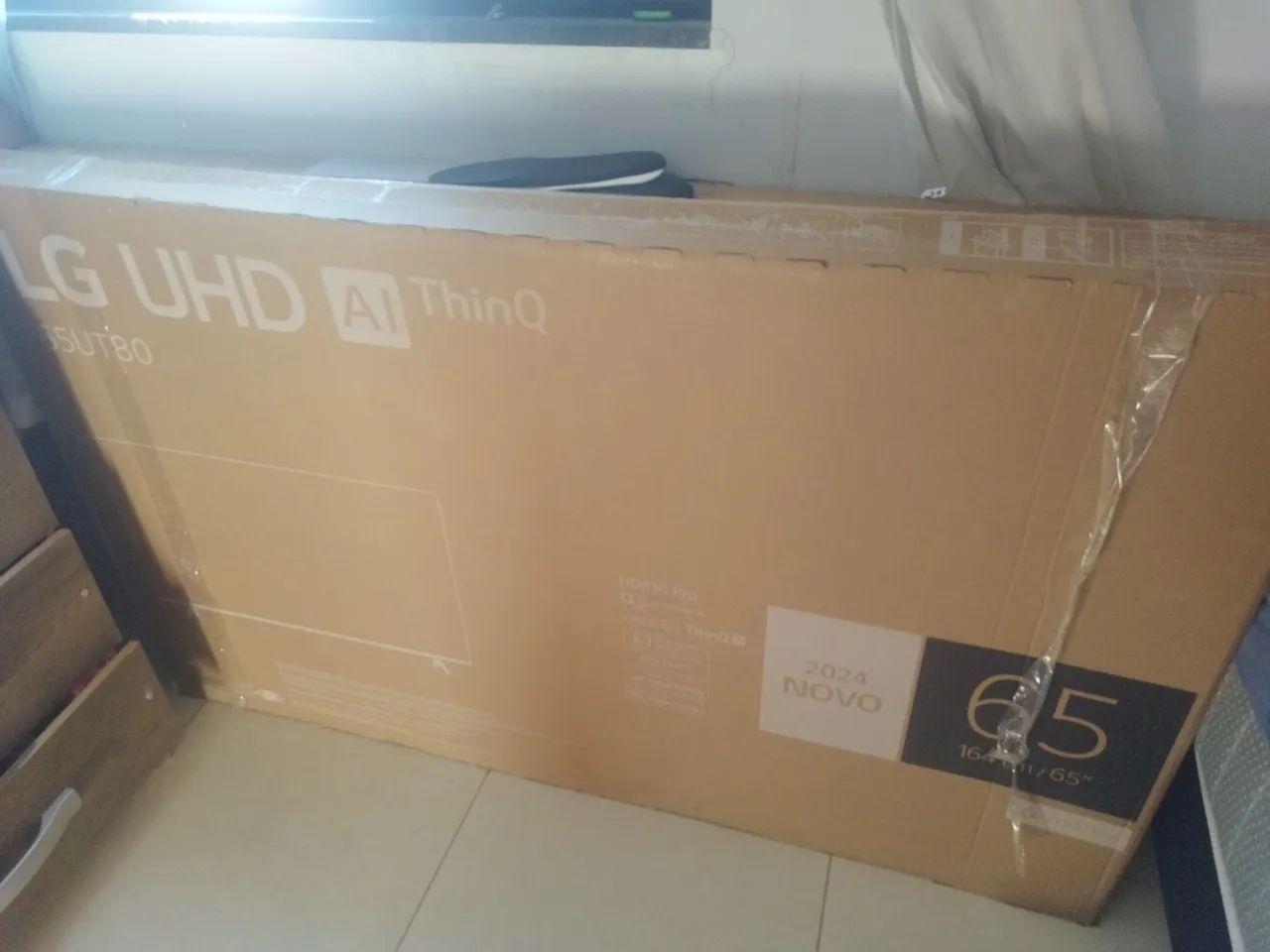 Tv LG 65 polegadas LG oled para retirar peças (tela quebrada)