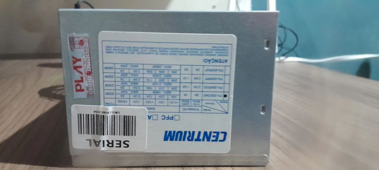 Fonte gtx 550w