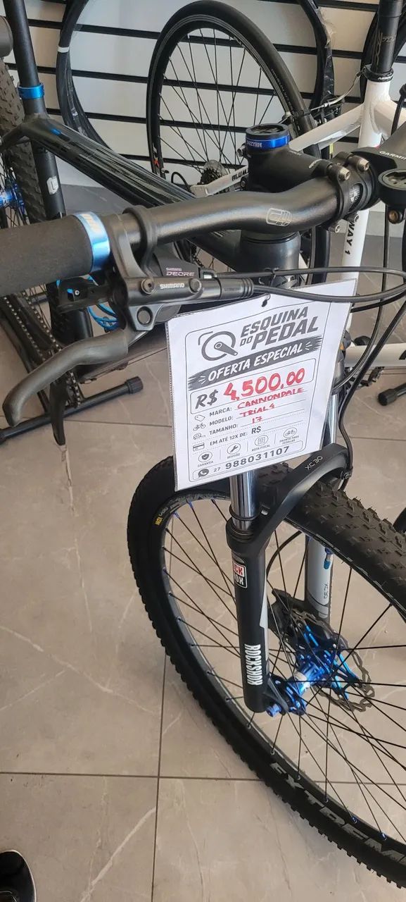 Bicicleta MTB Semi-nova com Garantia - Foto 4