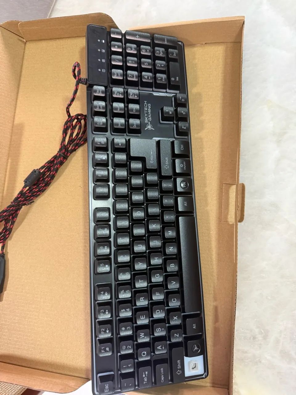 Teclado e mouse gamimg Skytech  - Foto 5