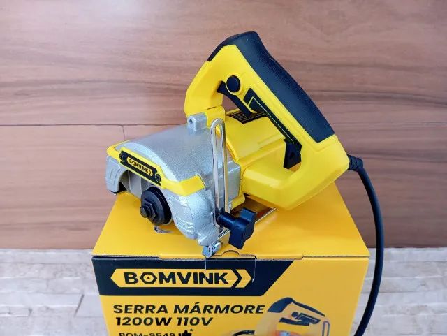 Serra Mármore Corte Profissional Bomvink 1200w 110v - Foto 5