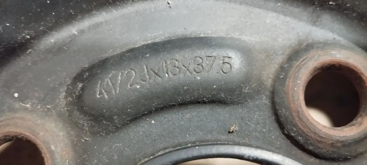 Rodas de ferro do Ford Ka antigo - Venda avulsa - Foto 5