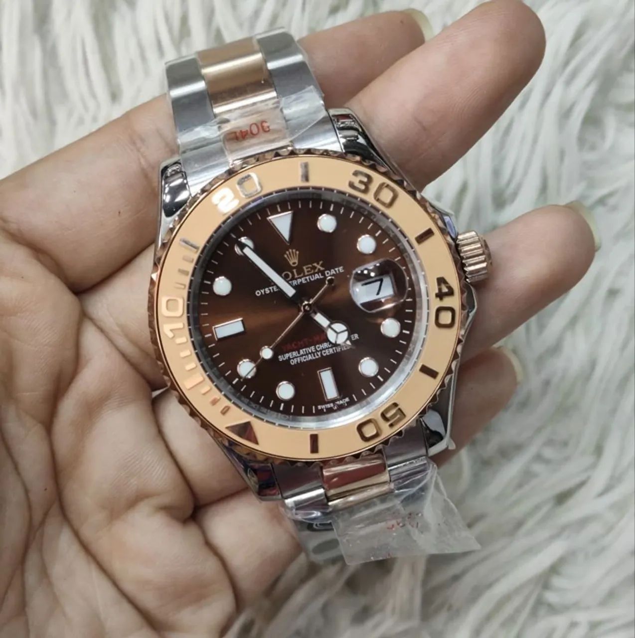 Rolex Yacht master linha Premium AAA+ automático  - Foto 3