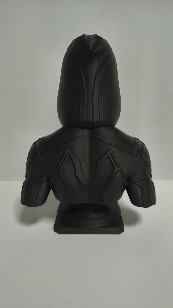 Busto Homem Aranha Miles Morales - Impressão 3D - 18cm - Foto 3