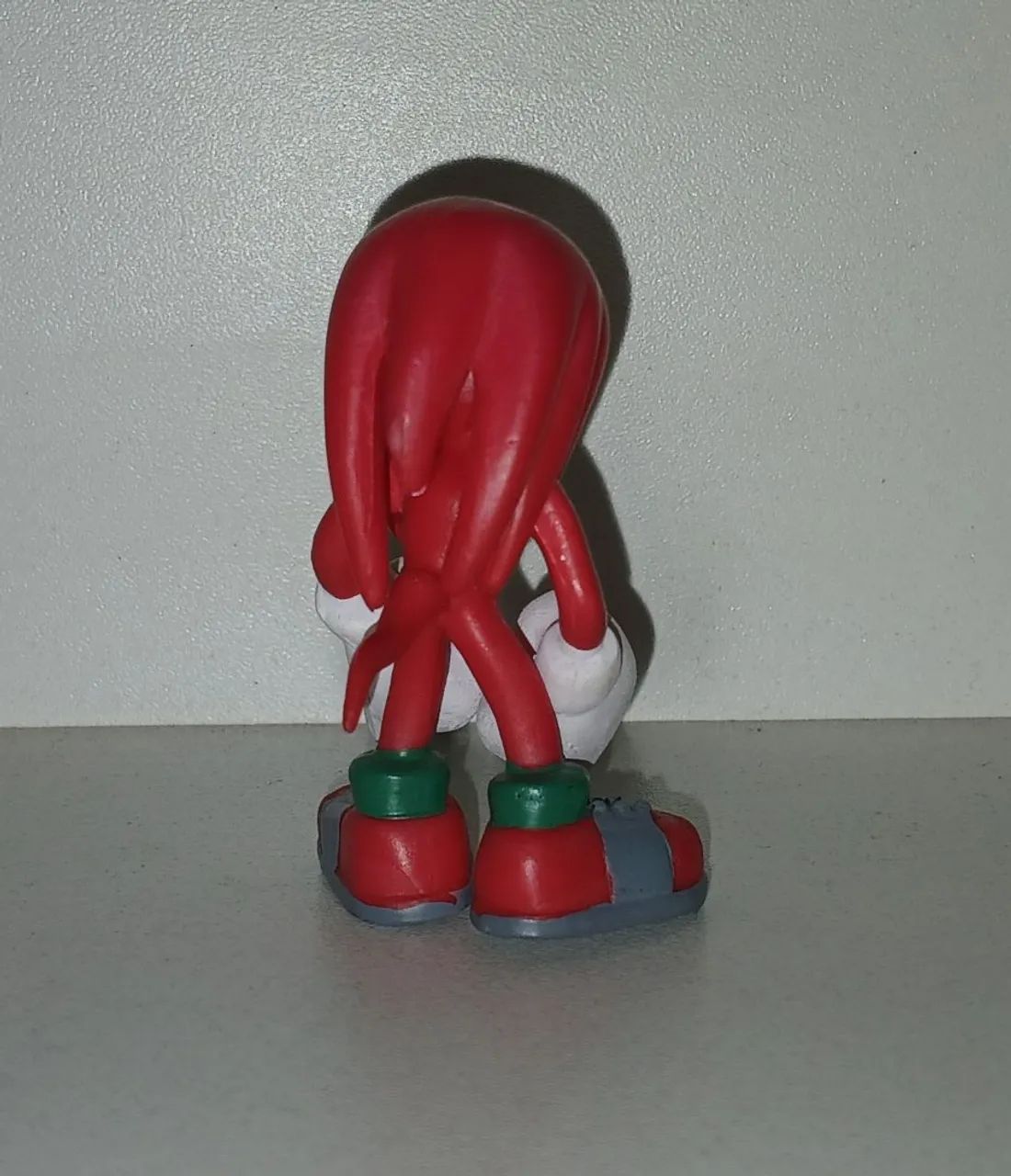 BONECO MINIATURA SONIC KNUCKLES VERMELHO - Foto 2