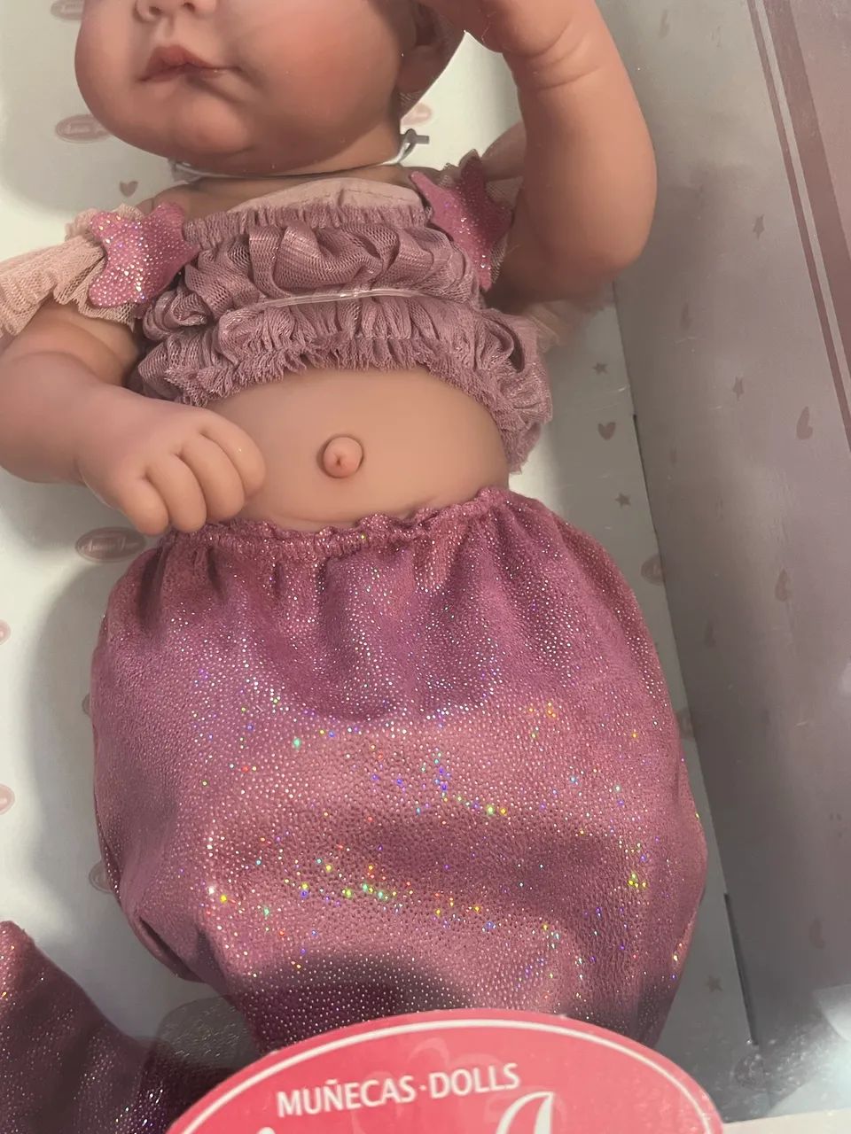 Boneca Bebê Reborn Sereia  - Foto 3