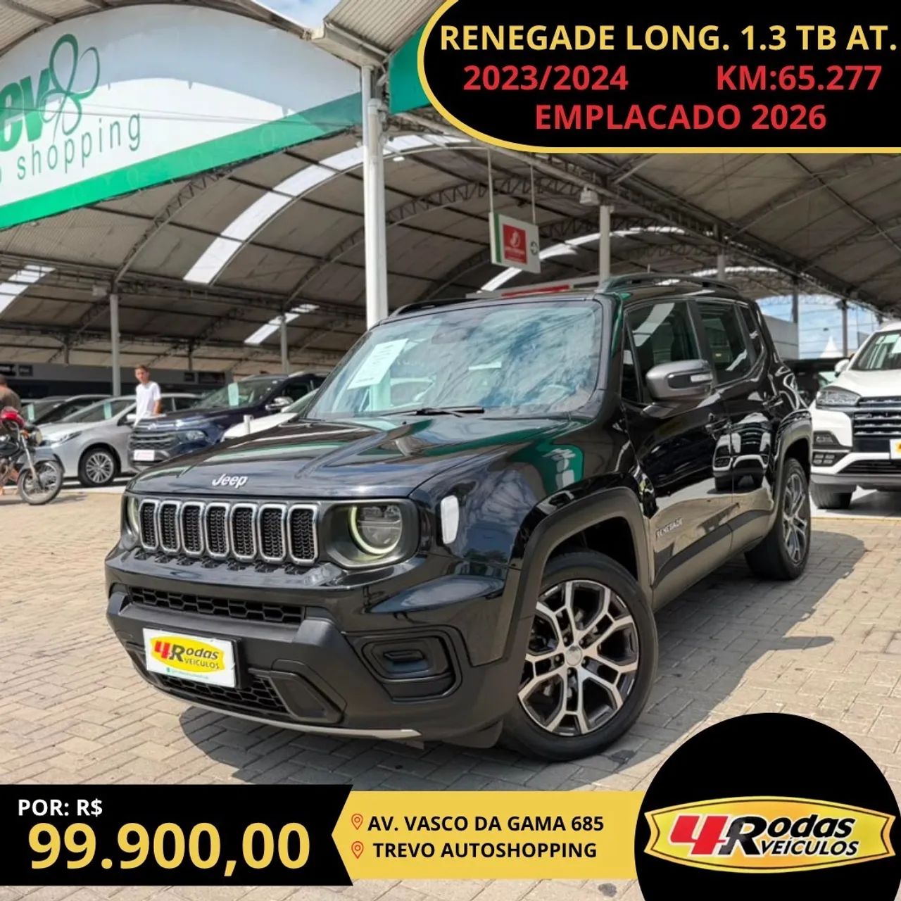 Jeep Renegade LONG. T270 1.3 TB 4X2 FLEX AUT. 2024