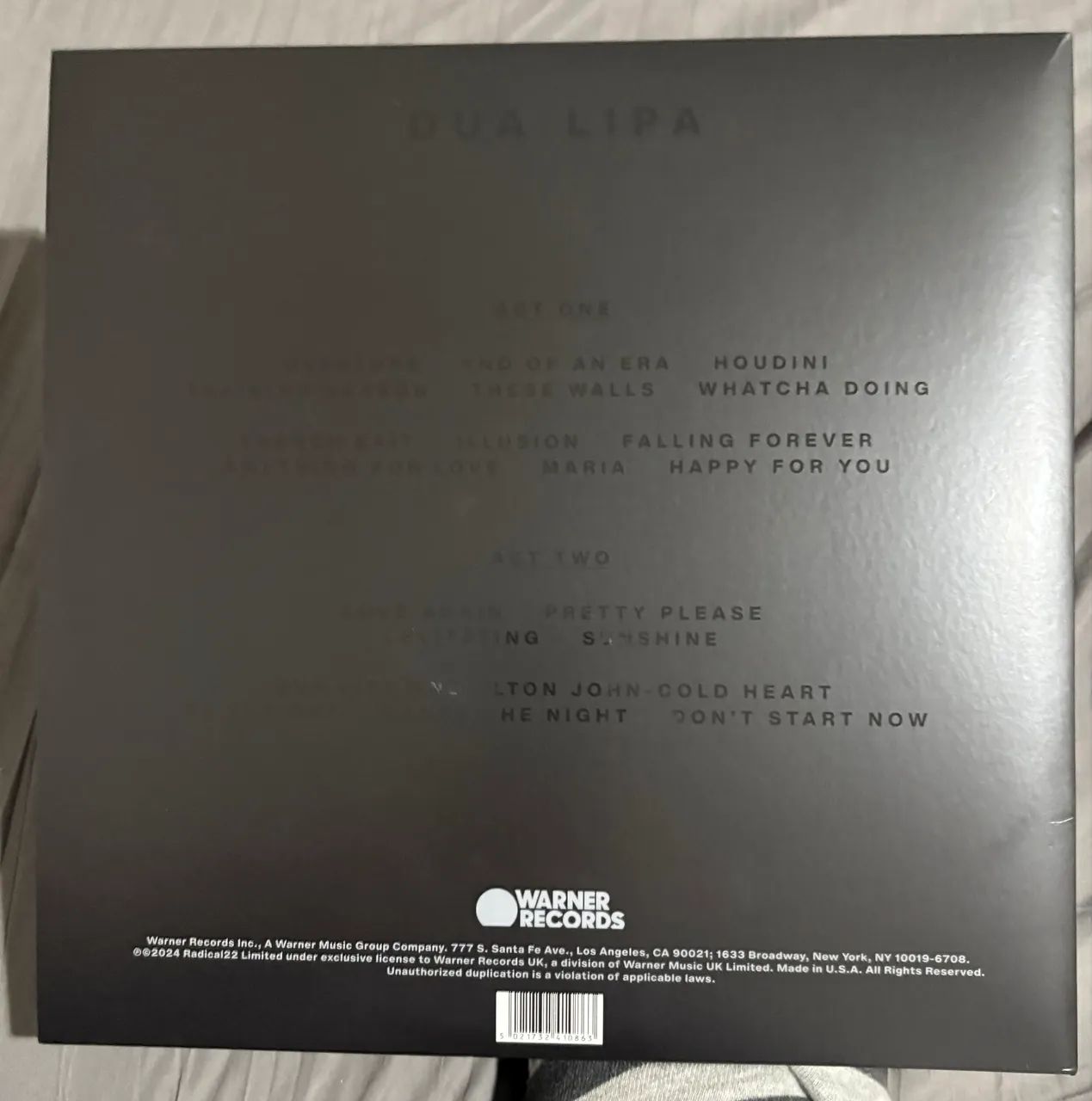 DUA LIPA - Live at Royal Albert Hall Vinil duplo - Foto 4