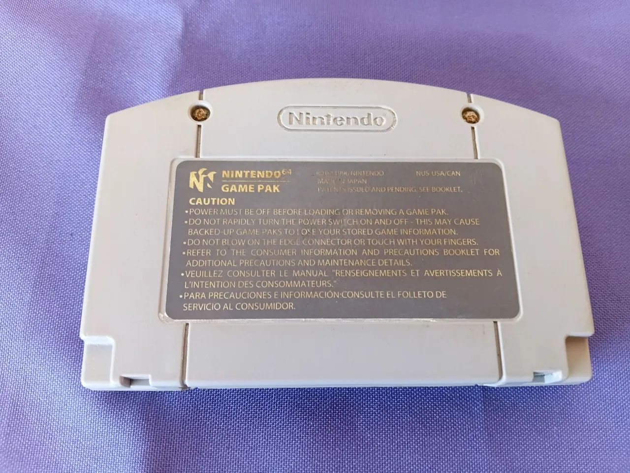 Mario 64 original ótimo estado  - Foto 2