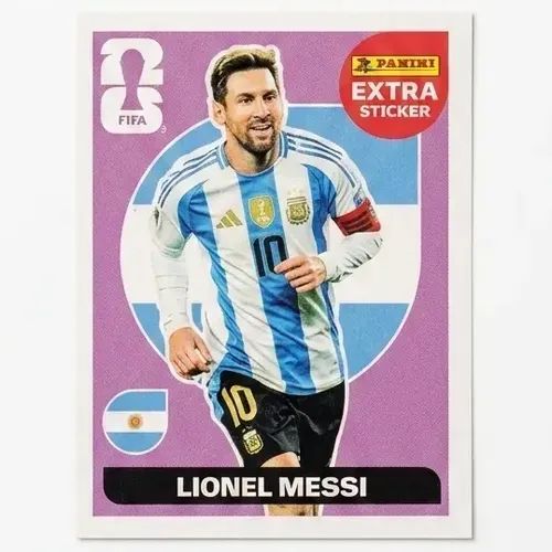 Figurinha Legend Lionel Messi Prata