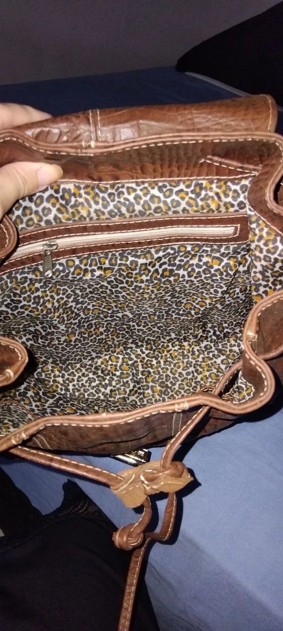 Bolsa de couro Couro Shop - Foto 2