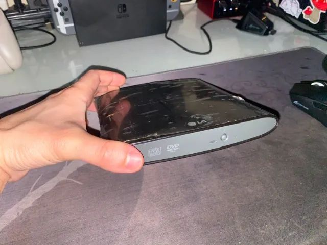 Driver Externo Lg Gravador E Leitor De Cd Dvd Gp08nu20 (Usado) - Foto 2