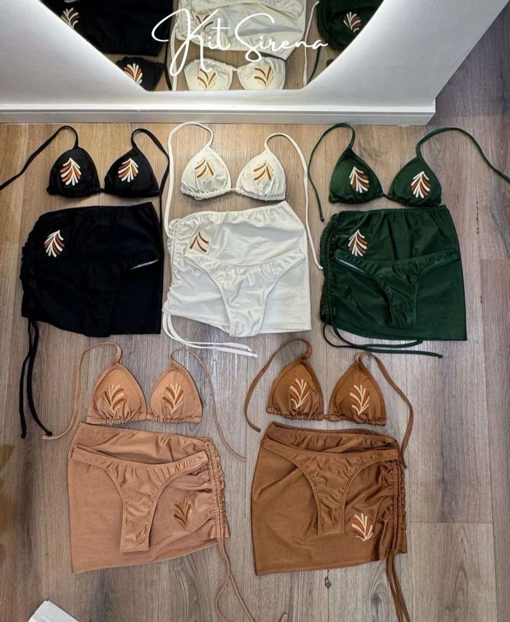 Biquíni 3 Peças Beach Gloos